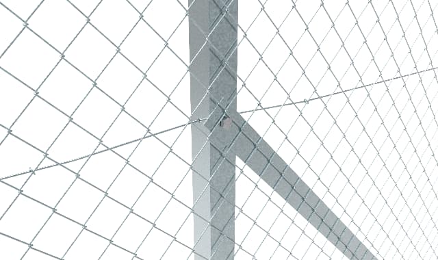 Angle Iron Post - End