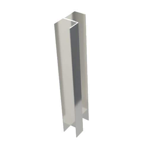 Railway Sleeper Retaining Post – Corner, Galvanised
