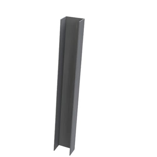 Railway Sleeper Retaining Post – End, Powder Coated