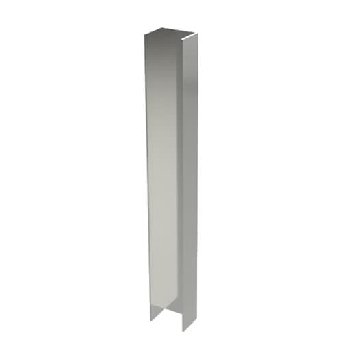 Railway Sleeper Retaining Post – End, Galvanised