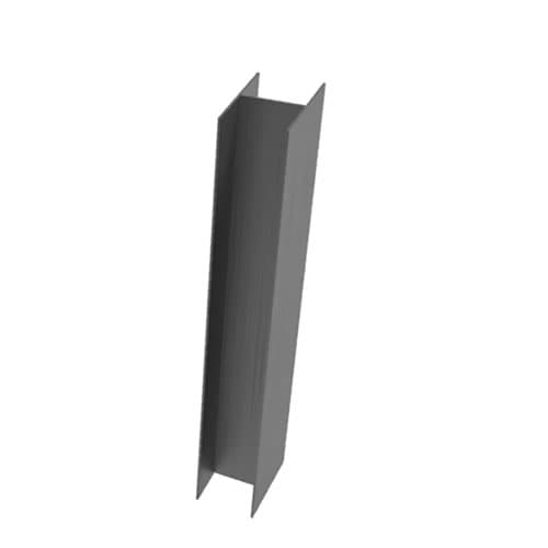 Railway Sleeper Retaining Post – Intermediate, Powder Coated